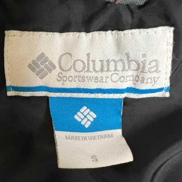 Columbia Charcoal Gray Insulated Mock Neck Collar Vest - Size Small - Picture 12 of 13